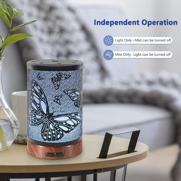 Butterfly LED Essential Oil Diffuser - Picture 5 of 6